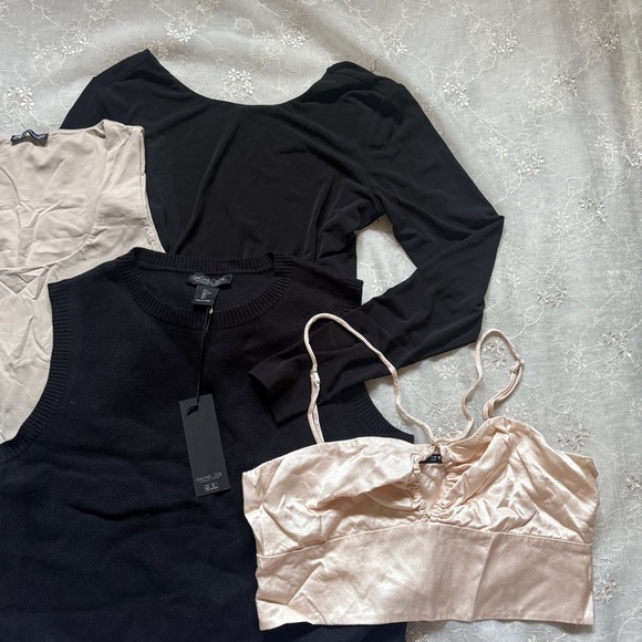 Zara, Rachel Zoe & Tiger Mist Neutral Basics Bundle – Size Large - Picture 5 of 7